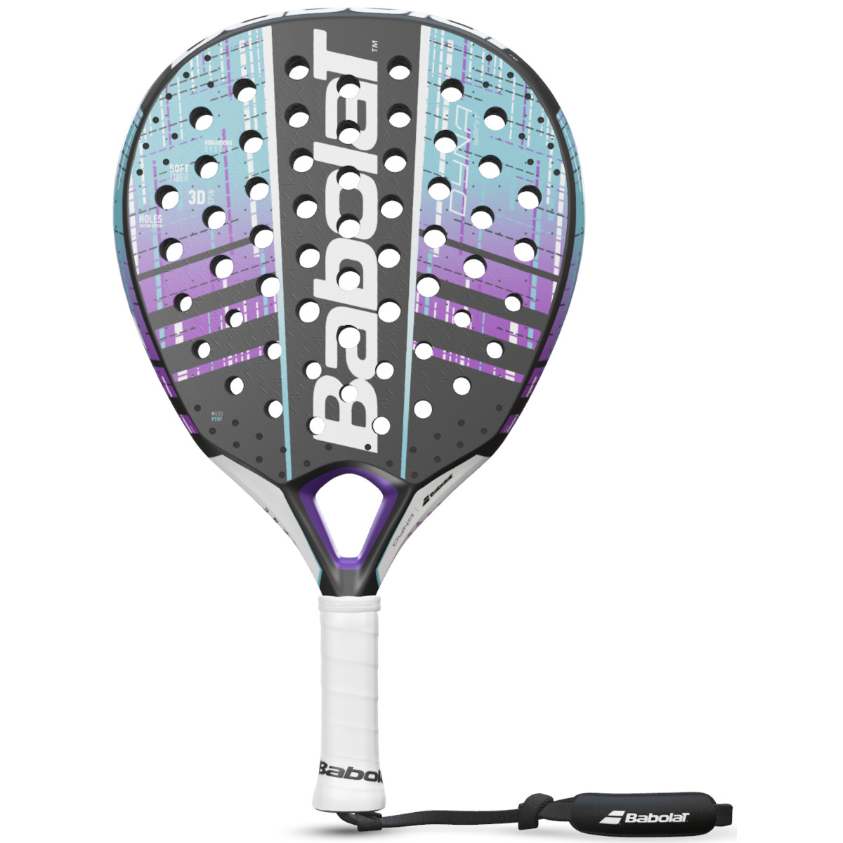 RAQUETTE DE PADEL TEST BABOLAT DYNA SPIRIT ENERGY FEMME (NEW 2023)