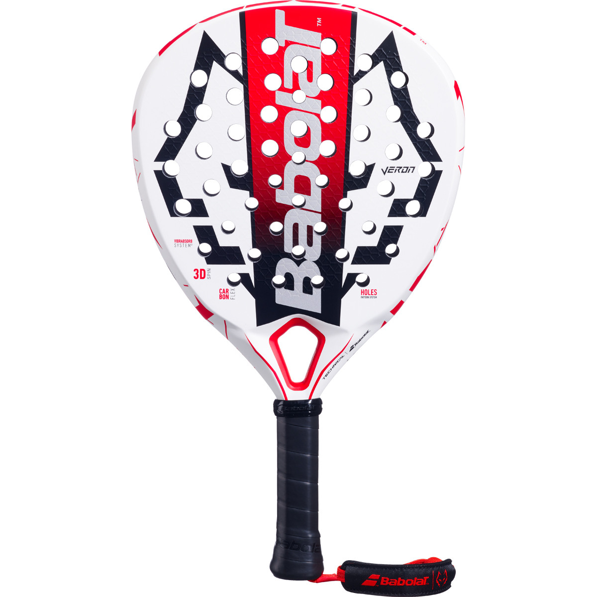 RAQUETTE DE PADEL TEST BABOLAT TECHNICAL VERON JUAN LEBRON (2025)