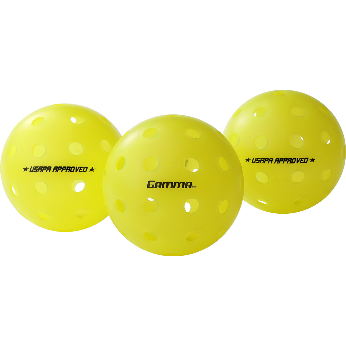 PACK DE 3 BALLES DE PICKLEBALL GAMMA PHOTON EXTERIEUR