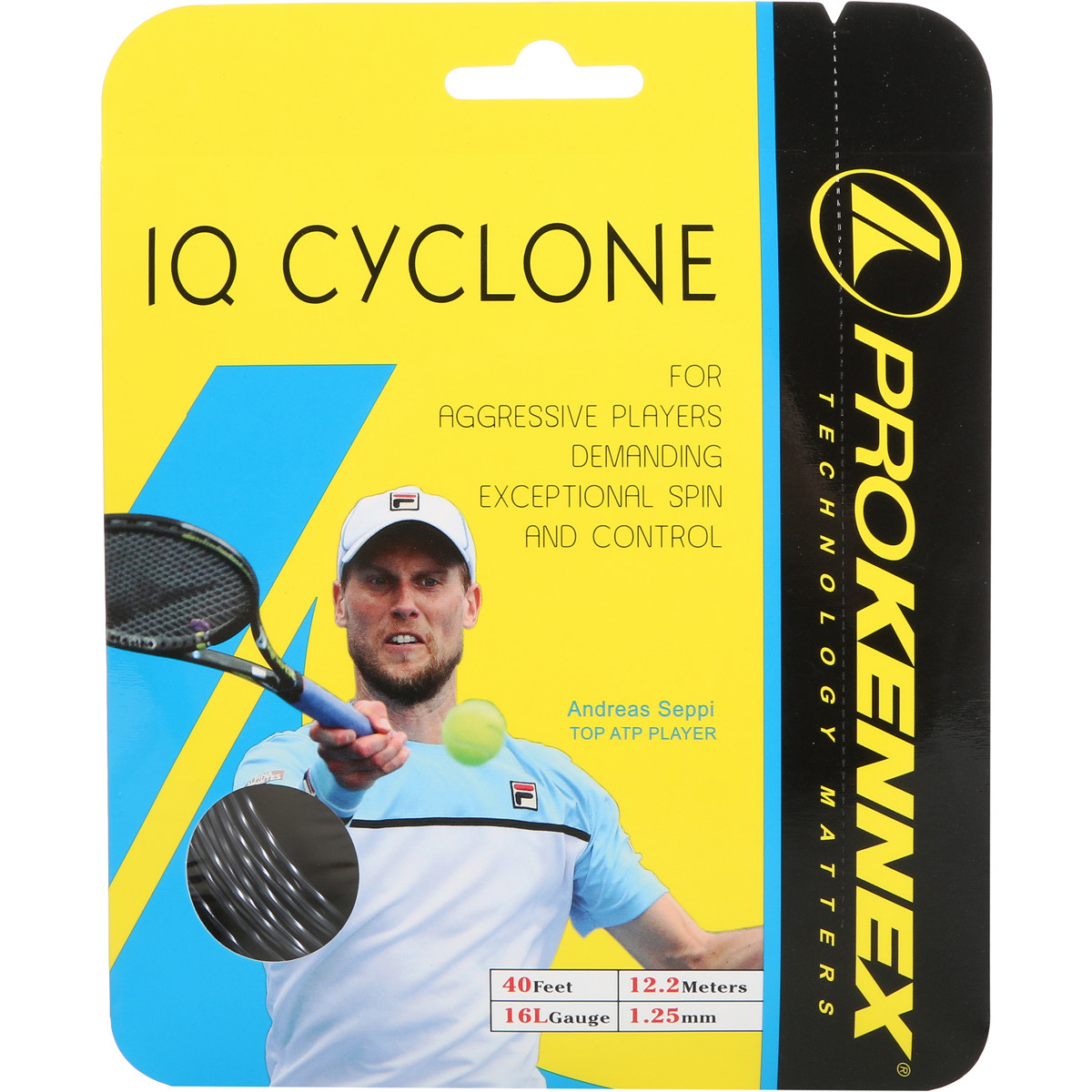 CORDAGE PRO KENNEX IQ CYCLONE (12 METRES)