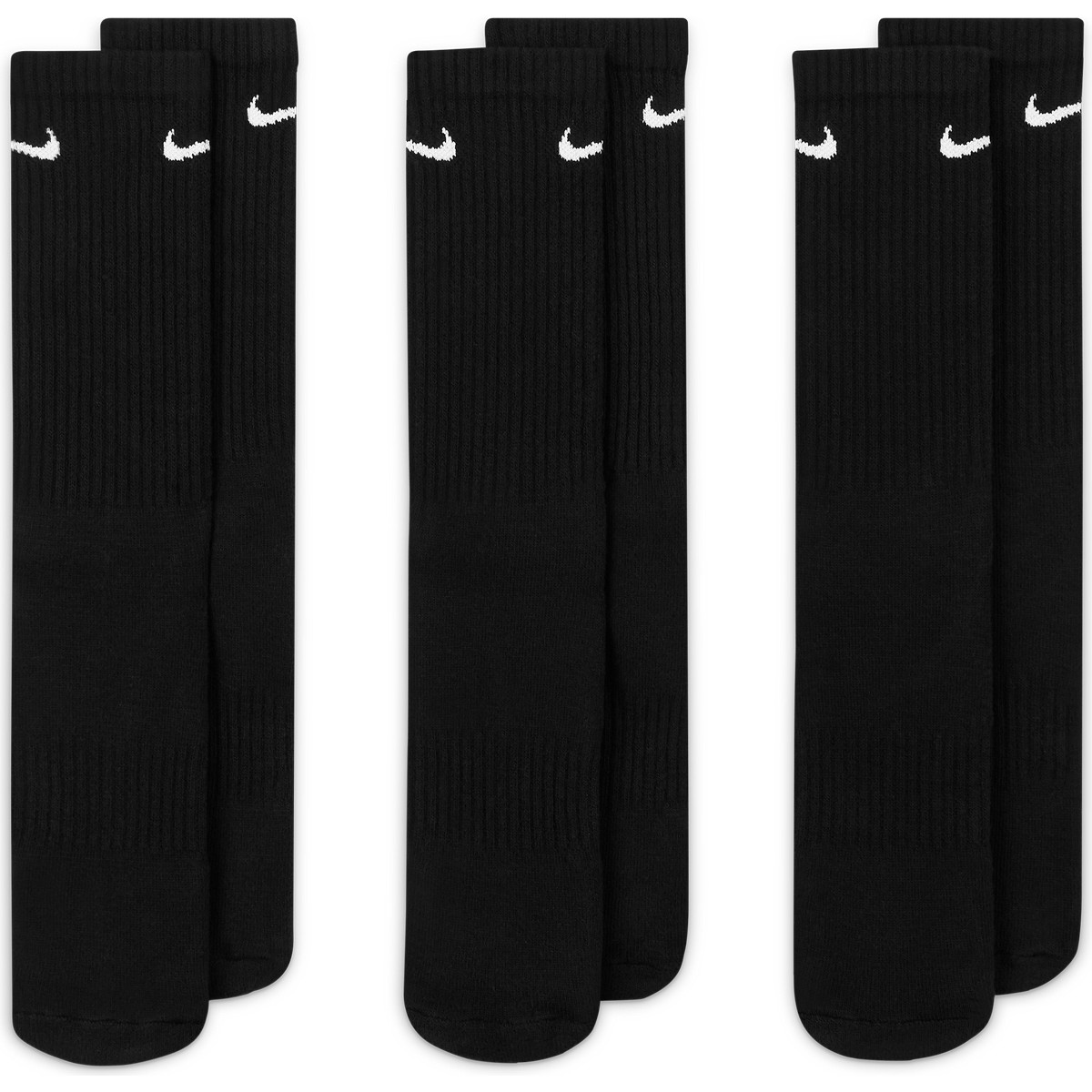 3 PAIRES  DE CHAUSSETTES NIKE CUSHION EVERYDAY (MID)