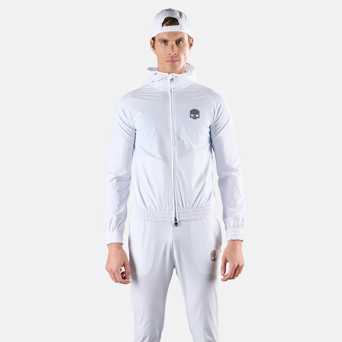 SWEAT HYDROGEN TECH FZ  A CAPUCHE ZIP SKULL