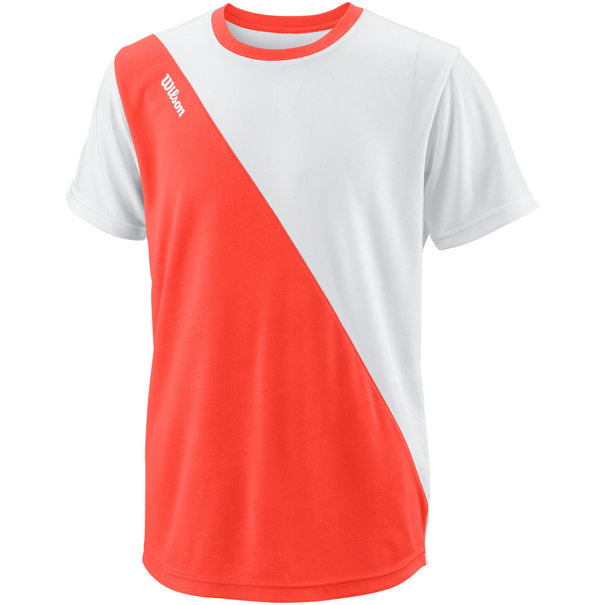 T-SHIRT WILSON JUNIOR GARCON TEAM 2 ANGLE CREW
