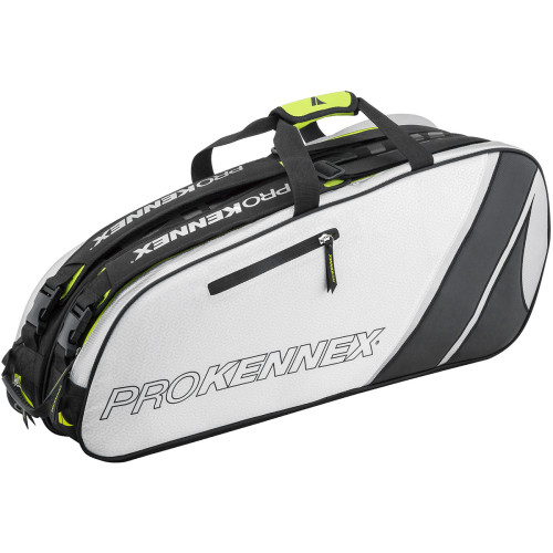SAC DE TENNIS  DOUBLE COOL GREY/BLACK 