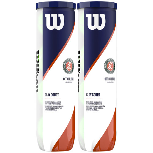 BIPACK DE 4 BALLES  ROLAND GARROS OFFICIAL CLAY 