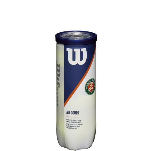 TUBE DE 3 BALLES  ROLAND GARROS ALL COURT 